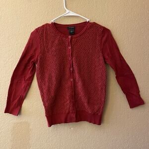 NWOT: Maroon Ann Taylor Sweater- Size: XS